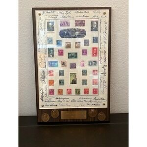 Americas Presidents 1789-1987 plaque Americana Enterprises Of Virginia,Inc